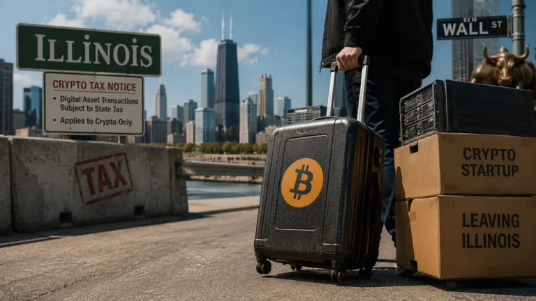 Crypto Advocates Challenge Illinois Digital Asset Tax Lawsuit Illinois crypto tax lawsuit